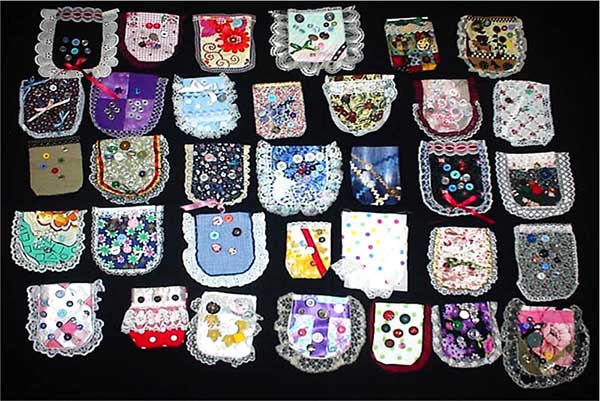 Image of different pockets.